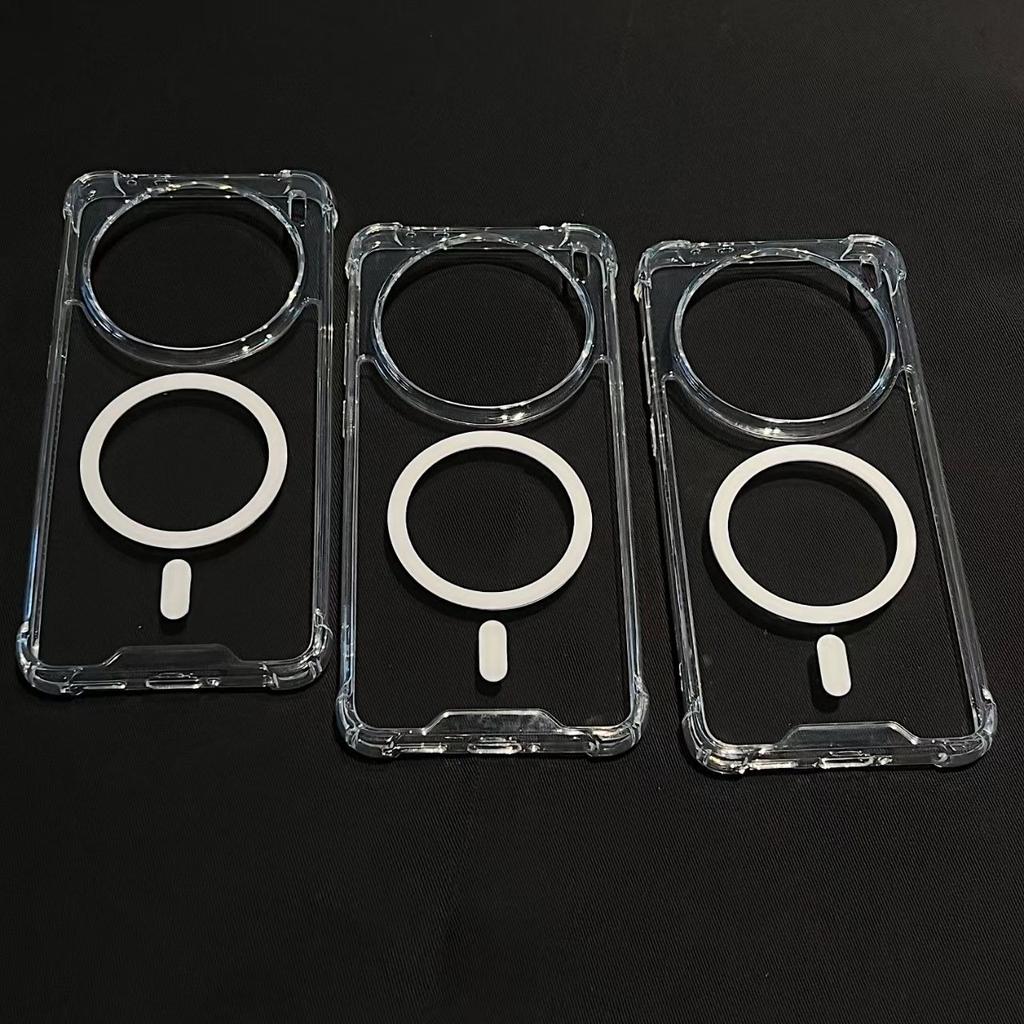 For VIVO X300 Pro Case Hard Transparent shockproof Magnetic MagSafe Protective Back Cover For VIVO X300 X200 Pro Mini X300 Shell