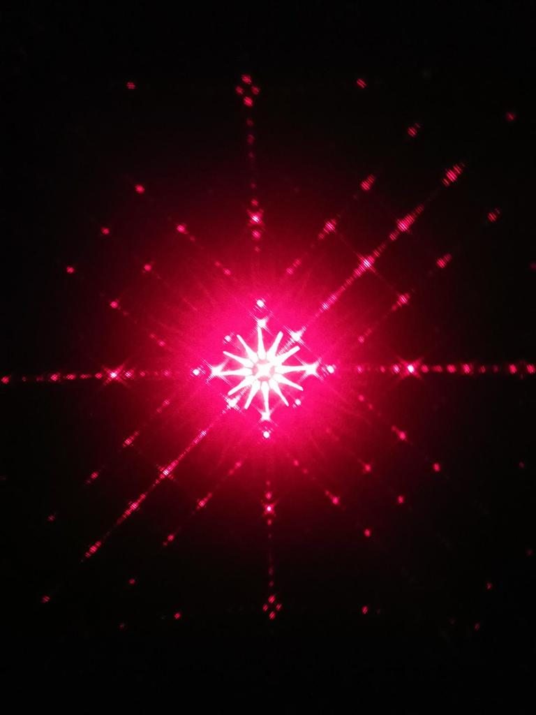 USB Sound-Activated LED Mini Laser Stage Light