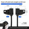 Recessed Mount Waterproof Power Cut-Off Switch for Motorcycle - Moto-Sized Battery Disconnect Switch Resistant to Water