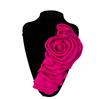 Handmade Flower Appliques Craft Dance Costume Making Materials Ruffle Edge 3D Flower Patches Garment Sewing On Applique
