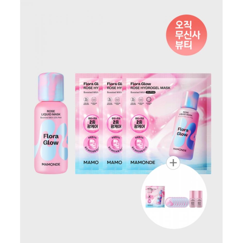 Mamonde Rose Liquid Mask 1 + Gel Mask 3 NONE