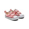 Converse Chuck Taylor All Star 2V Velcro Durable Non-Slip Low Top Casual Canvas Shoes Baby Sneakers Pink Blue Multicolor 771610C