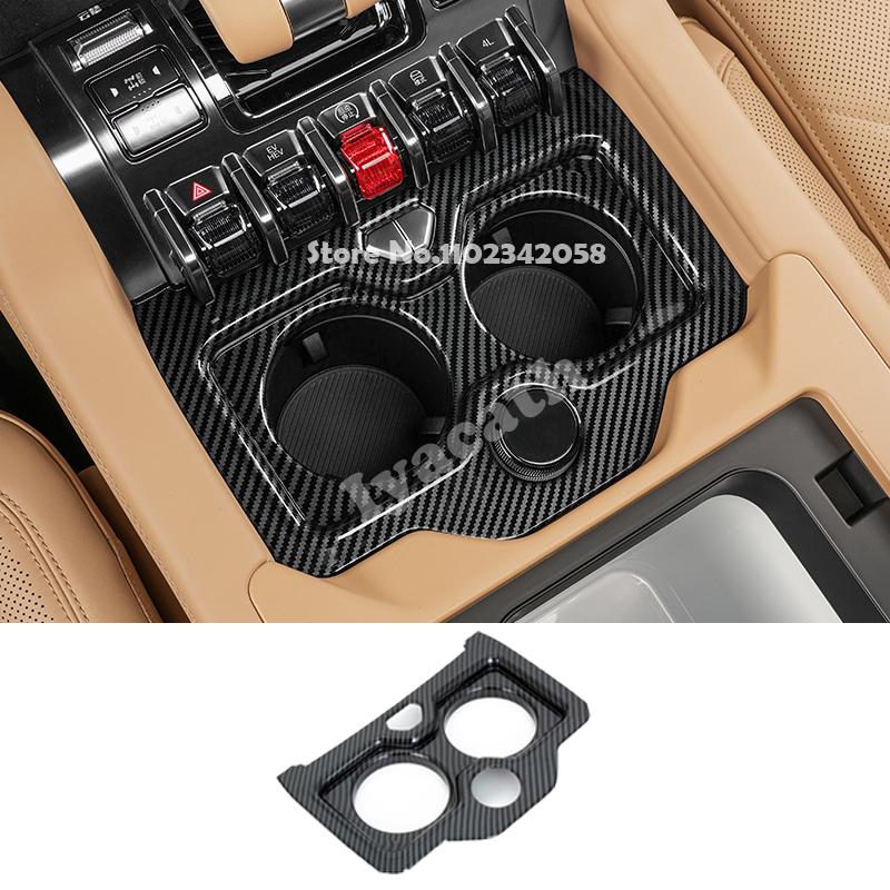 For BYD Leopard 8 FangChengBao 8 2024 2025 ABS Carbonfiber Central Control Window Lift Switch Cover Gear Steering Wheel Panel