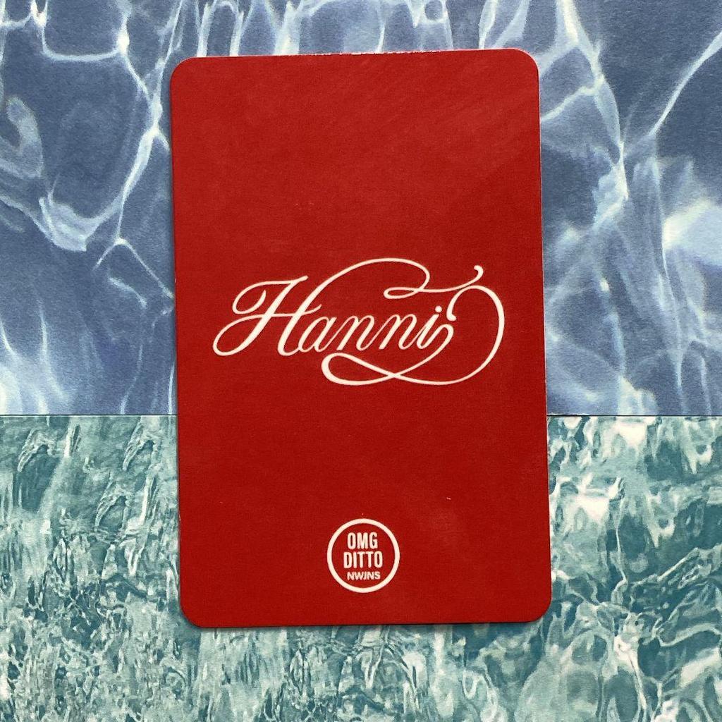 [USED] NewJeans omg DITTO Hani Public Show Sanok Trading Card