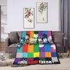 American The Big Bangs Theory Soft Warm Blanket Picnic Plush Throw Blanket Funny Couch Bed Flannel Bedspread Sofa Bed Cover
