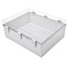 Junction Box Plastic Transparent Buckle Waterproof Dustproof Enclosure Electrical Accessories