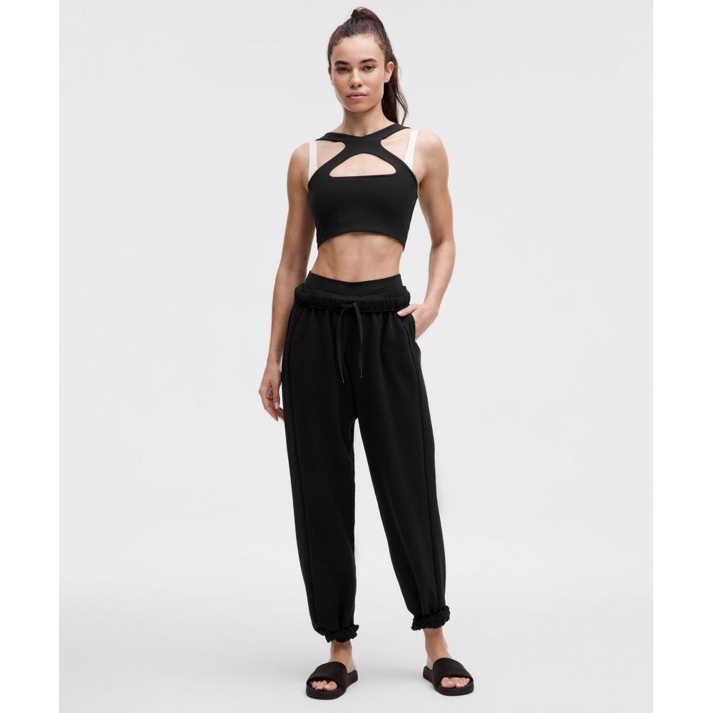 Lululemon Bend This SCoop And Cross BrA  Light Support  A C Cups blACk