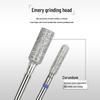 Russian Style Manicure Tool Set with Diamond & Tungsten Steel Grinding Heads