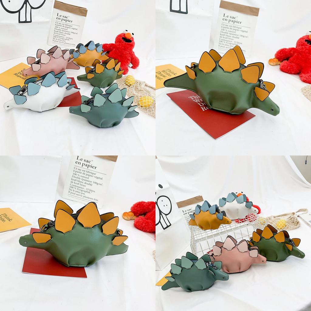 Cute And Colorful Dinosaur Cartoon Crossbody Bag For Women Fashionable And Trendy