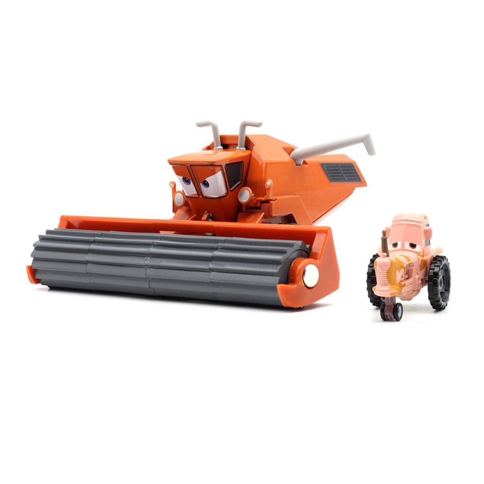 Hot- Pixar Car Lightning McQueen The King Frank Guido Luigi Diecast Metal Alloy Model Car Collection Toy Birthday Gift!