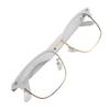 Smart Glasses for Men Women Wireless Bluetooth Glasses Multifunctional for Driving Music Calls White