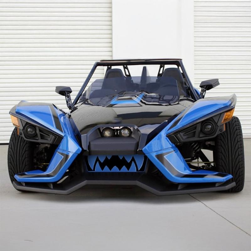 Grille Guard Cover Decoration Radiator Grille Teeth Insert for Vehicle Radiator Protector Decor Easy Installation