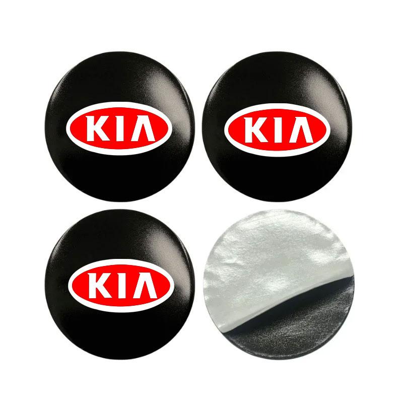 2026 Hot Car Sticker Car Wheel Hub Cover Badge Sticker for KIA Sportage Ceed Sorento Cerato Optima Picanto Rio Soul K3 K5 Stonic