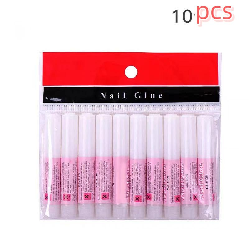 Wear special DIY nail glue 2g jewelry bonding diamond point drill transparent fake nail nail nail dried flower special glue
