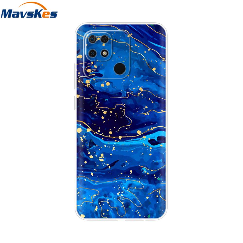 For Redmi 10C Case Clear Heart Flower Soft Silicon Phone Cover For Xiaomi Redmi 10C Coque redmi10C 10 C Fundas Bumper Shockproof