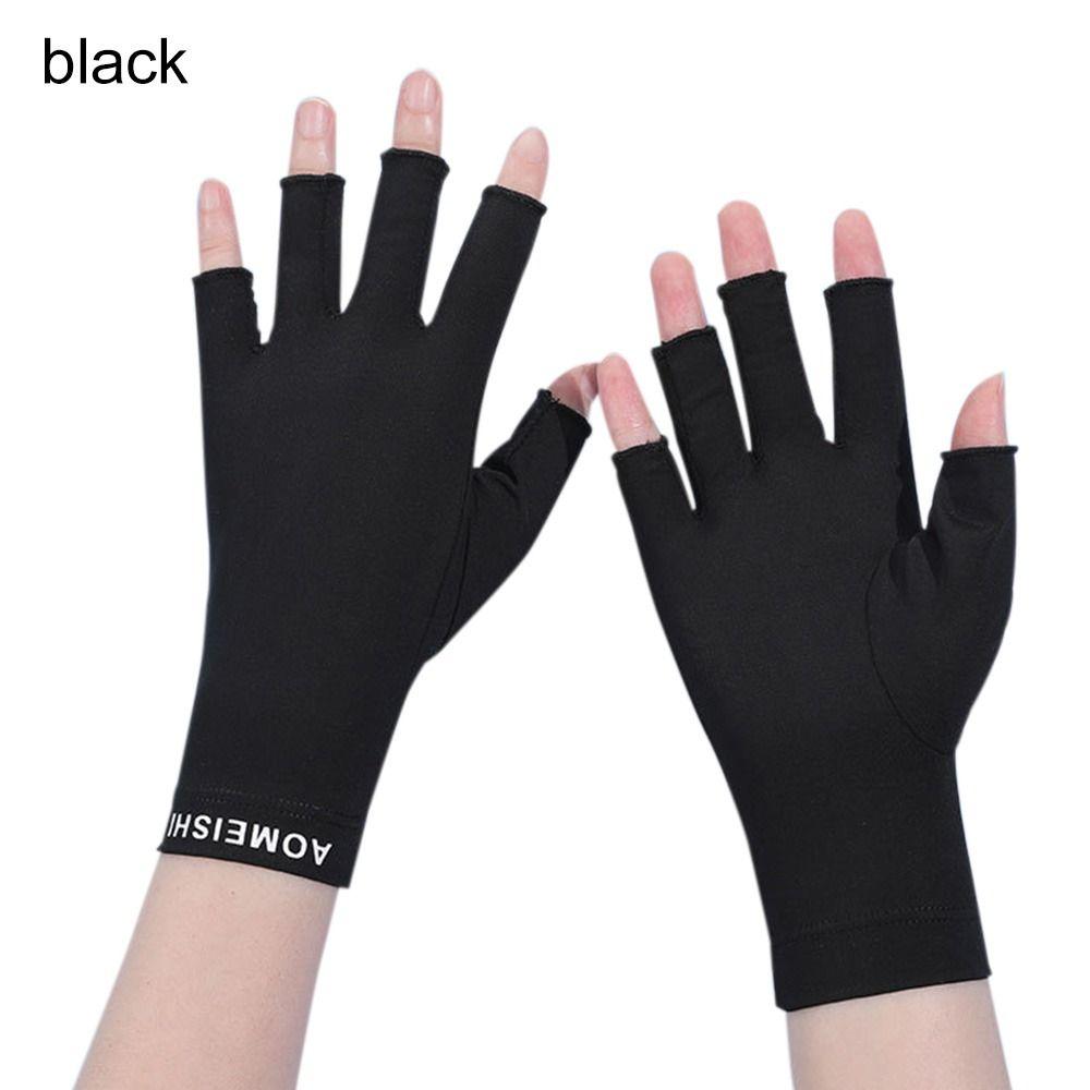 New Breathable Outdoor Riding Sunscreen Gloves Women Half-finger Gloves Touch Screen Gloves
