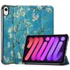 Case for iPad Mini 7 6 8.3'' with [Tri-fold Stand + Auto Wake/Sleep], Colorful Premium PU Leather Case Shockproof Hard Shell