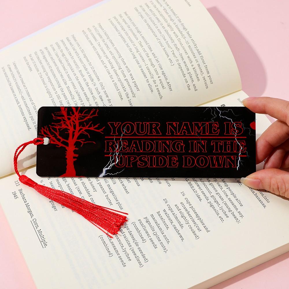 Stranger Things Akrylowe Zakładki Horrorowe Akcesoria dla Czytelników Artykuły Papiernicze dla Uczniów Biurowe Artykuły dla Nauczycieli