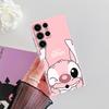 Disney Stitch Mickey Donald Duck Transparent Case For Samsung Galaxy S26 S25 Ultra S24 S22 S26 Plus S20 S23 S21 S25 FE 5G Cover