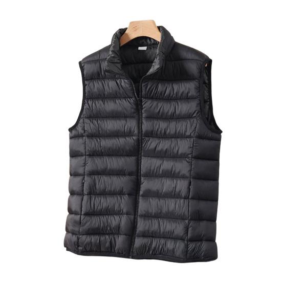 Puffer Vest for Women Slim Fit Lightweight Quilted Sleeveless Jacket Zip Up Stand Collar Padded Down Coat Winter Warm Outerwear