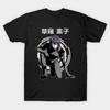 De Major Tee Motoko Kusanagi Ghost In The Shell Anime Waifu Zwart T-shirt V1