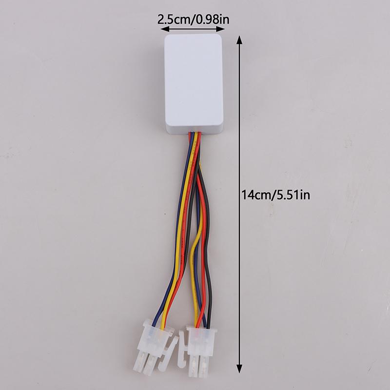 

2 In 1 Square 4Pin Fan Simulator Emulator For S19 S19apro S19kpro Z15pro S21 T21 KS5 KS5pro Cooling Fan Spoofer білий