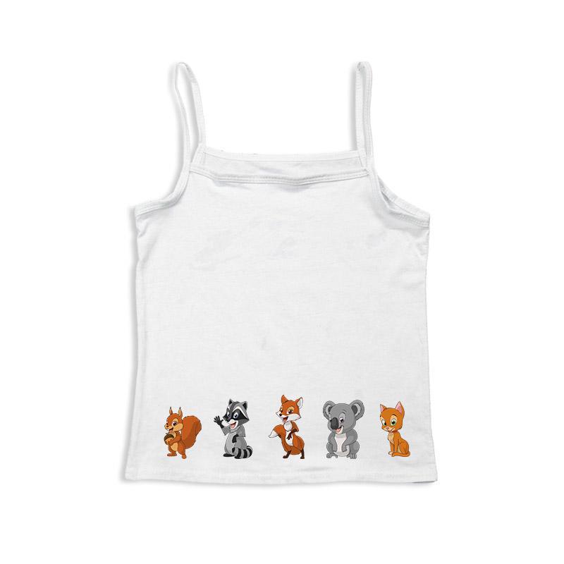 20pcs/lot 3D Animal DIY Patches Clothes Stickers Washable Heat Transfer Patche Panda Cat Fox