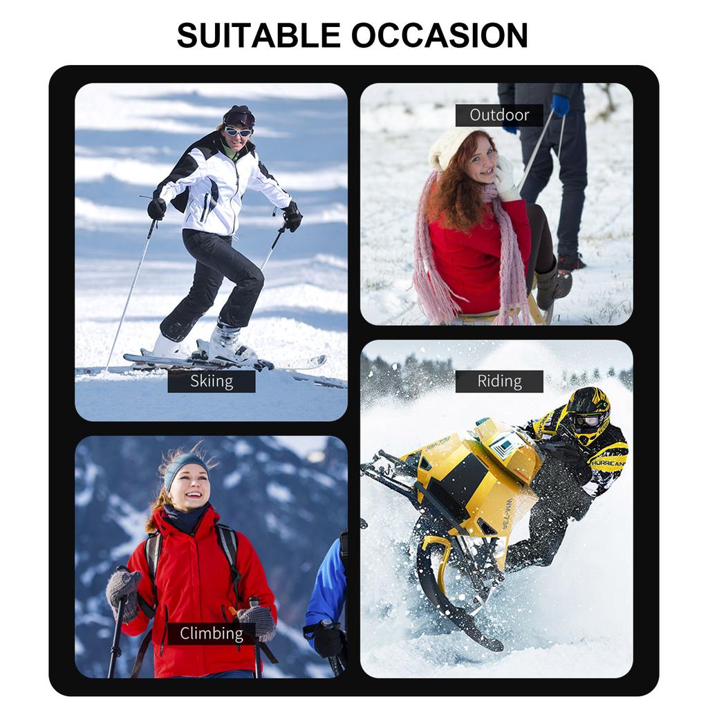 CoolFit Muži Dámské Lyžařské Rukavice Ultralehké Vodotěsné Zimní Teplé Rukavice Rukavice na Snowboard Rukavice na motorku Jízda na sněhu Voděodolné rukavice
