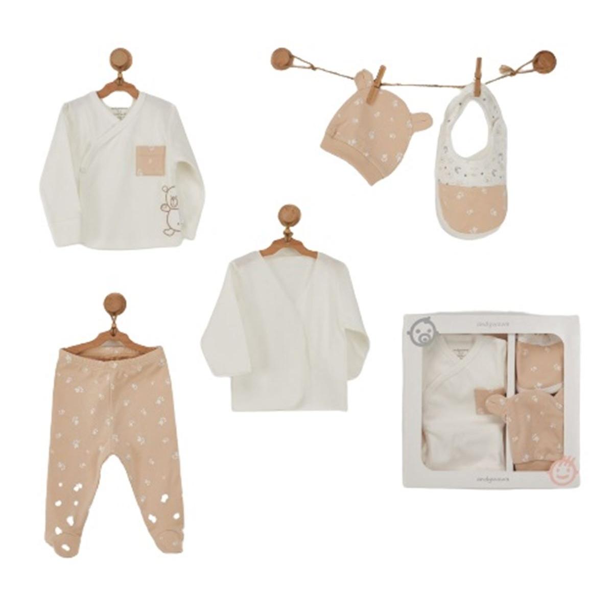 

Andywawa AC24300 Little Wawa Bear 5 предметов для больницы, бежевый