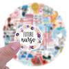 100 Waterproof Nurses' Day Stickers for Notebooks, Luggage & Water Bottles