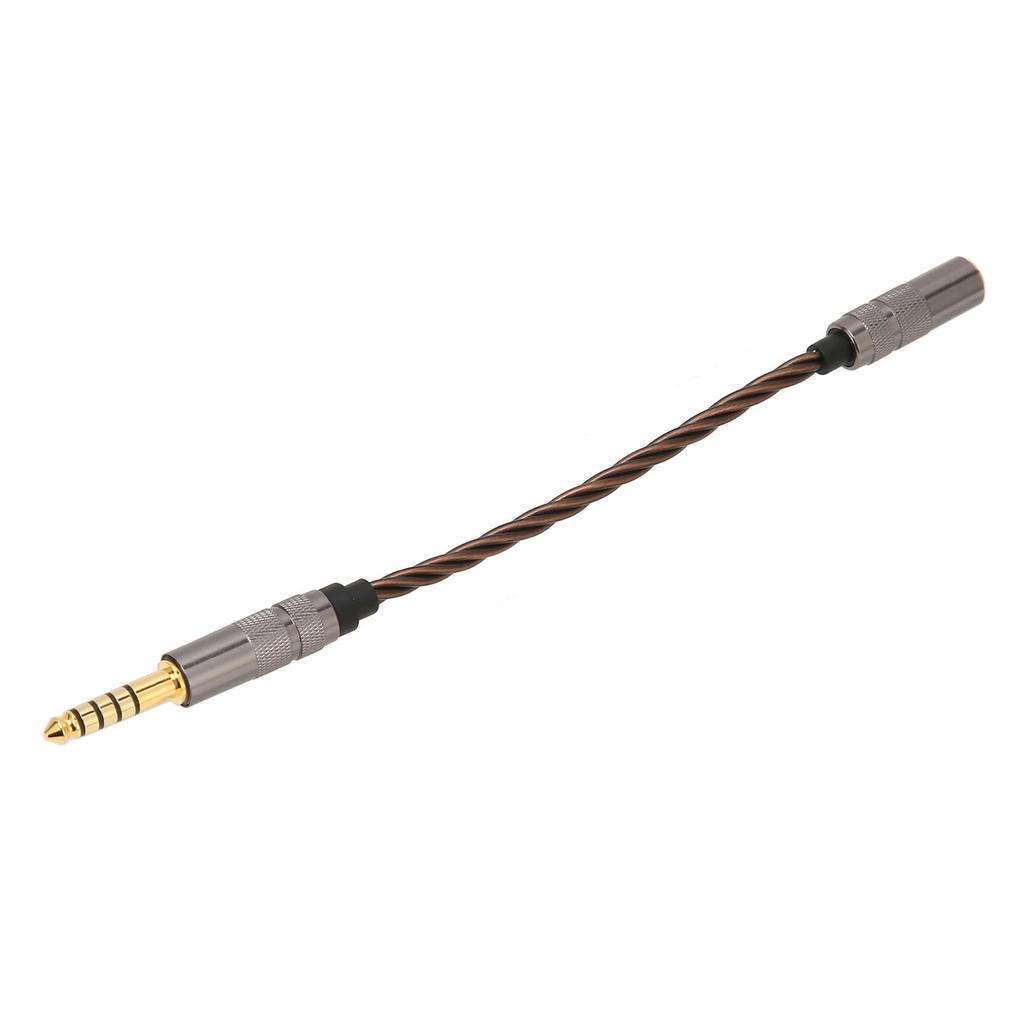 4.4mm to 2.5mm Balanced Cable Male to Female Gold Plated Plug Headphone Adapter Cable for Phones Headphones Speakers