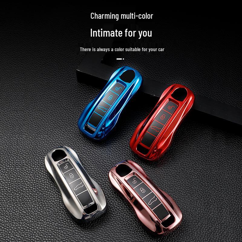 Compatible Porsche Key Case Shell for New and Old Models - 20 Cayenne, 911, Panamera.