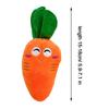 Puppy Dog Plush Squeaky Toy Dogs Chew Toy Cute Funny Bone Carrot Pet Toys Aggressive Chewers Cat Pet Products Puppy Accessories