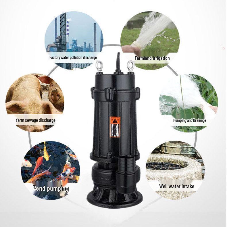 220V Septic & Irrigation Pump: High-Head Sewage & Drainage Solution