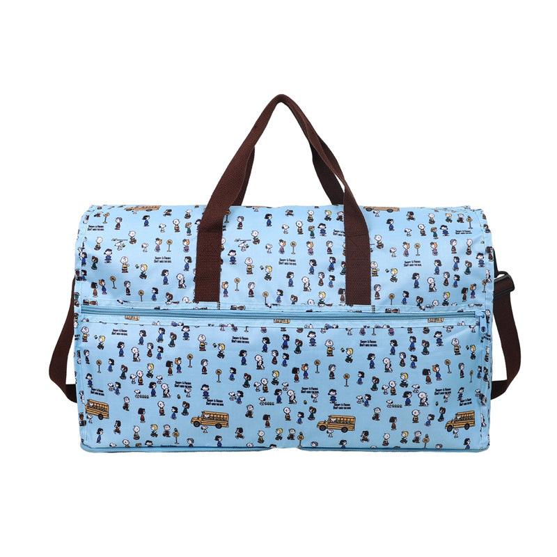 2025 spot Japan new foldable travel bag cartoon casual handbag versatile shoulder bag clothes collection