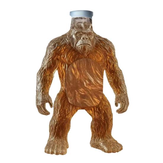 Sasquatch Whiskey Decanter Bigfoot-shaped Wine Bottle Funny Collectible Wine Container Bar Decor for Whiskey Lovers