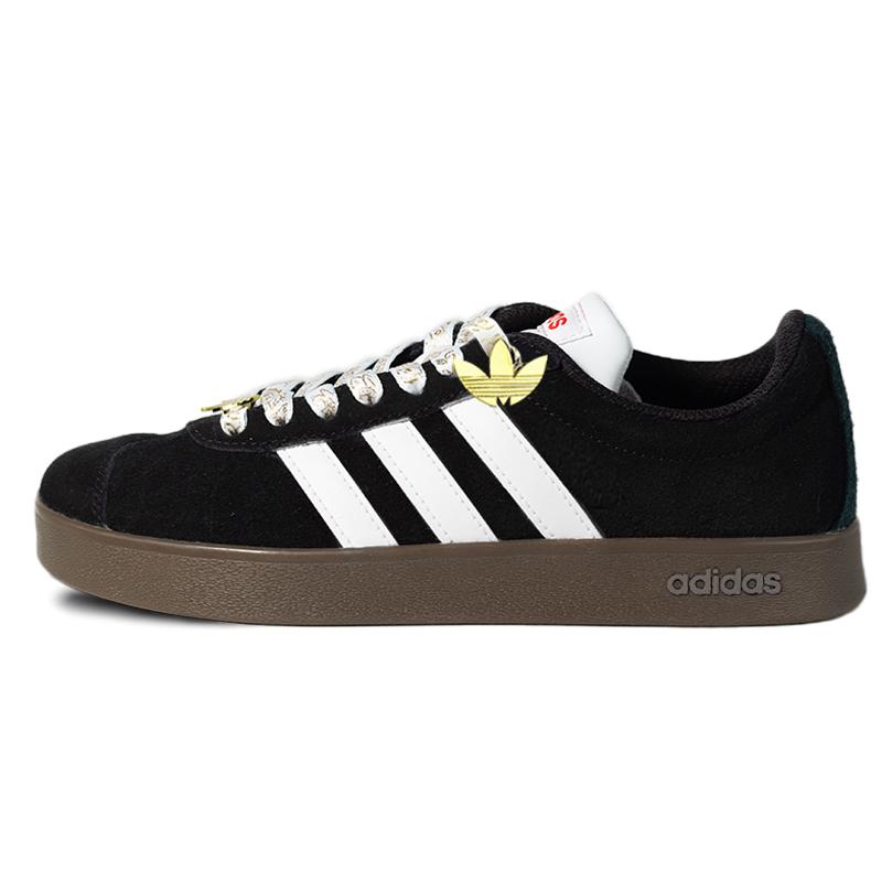 

Adidas VL COURT 2.0 Нескользящие Устойчивые к истиранию Нескользящие Устойчивые к истиранию Низкие Скейтбордические Кроссовки Унисекс HQ1801(Команда562-) 41⅓