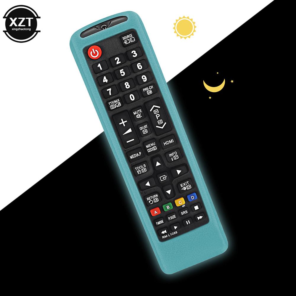 TV Remote Control Case With Anti-Fall Hapo Dustproof Protective Durable Silicone Soft Solid Home For Samsung AA59-00816A 00611A