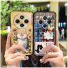 Waterproof Phone Pouch Phone Case For Redmi A4 5G TPU Dirt-resistant Cartoon Graffiti Protective Fashion Design Silicone