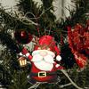 16Pcs Christmas Decorations, Gingerbread House Ornaments, Festive Tree Hanging Decor for Holiday Party, Classroom and Office, Family Activity
