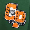 Sweatshirt Kids Long Sleeve Round Neck Cotton Loose Fit Graphic Logo Print Crew Neck Sweatshirt Boys Casual Dark Green [Champion] 100% CK-Y007