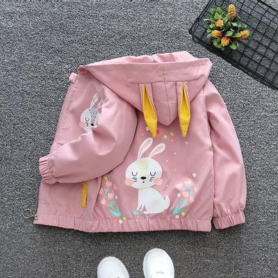 Girls' Casual Coat 2025 Spring and Autumn Children's Fashion Baseball Uniform