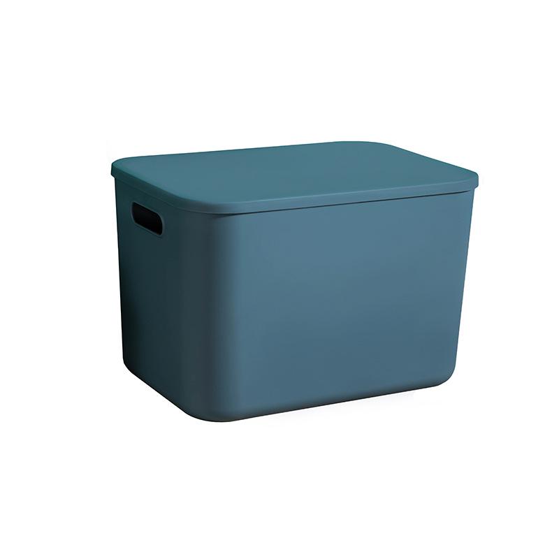 Colorful Macaron Storage Box Set - Dustproof Organizer for Bathroom, Bedroom, Cosmetics, Toys & More (5 Pieces)