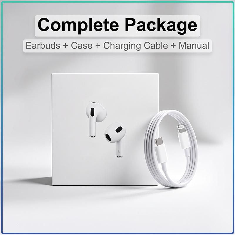 Auricolari Wireless Semi In-ear di Terza Generazione Air3 Bluetooth 5.3 Ricarica Rapida Type-C Accoppiamento Automatico Cuffie True Wireless