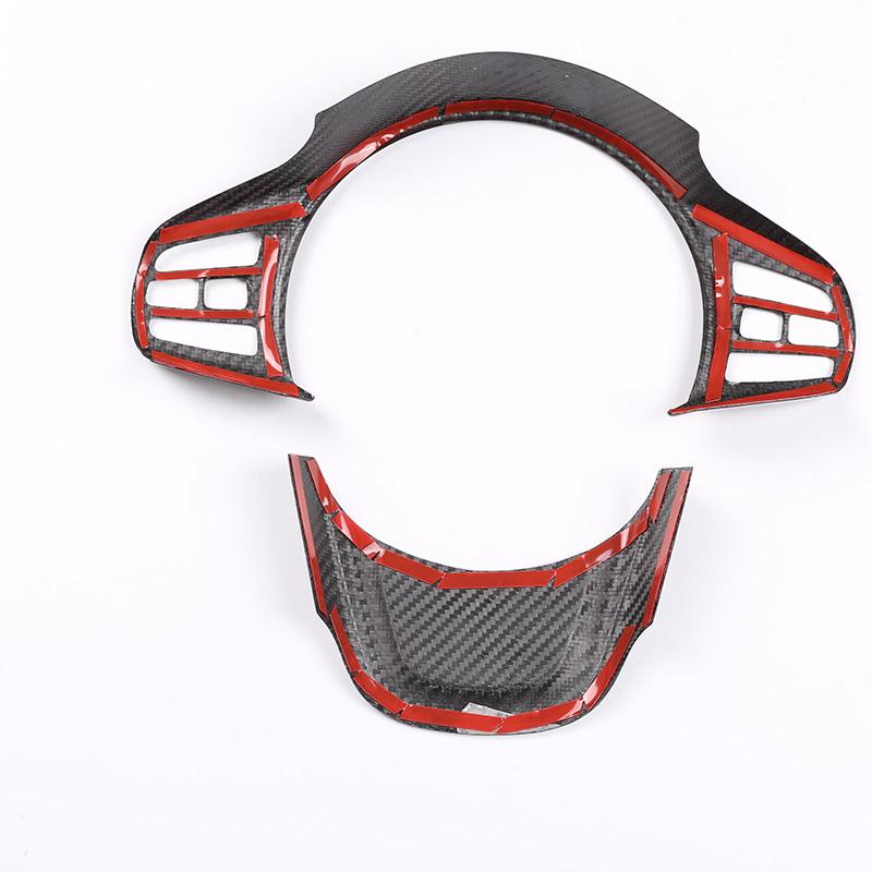 Real Carbon Fiber For Toyota Supra MK5 A90 2019-2025 Center Console Steering Wheel Interior Gear Decoration Mirror Trim Sticker