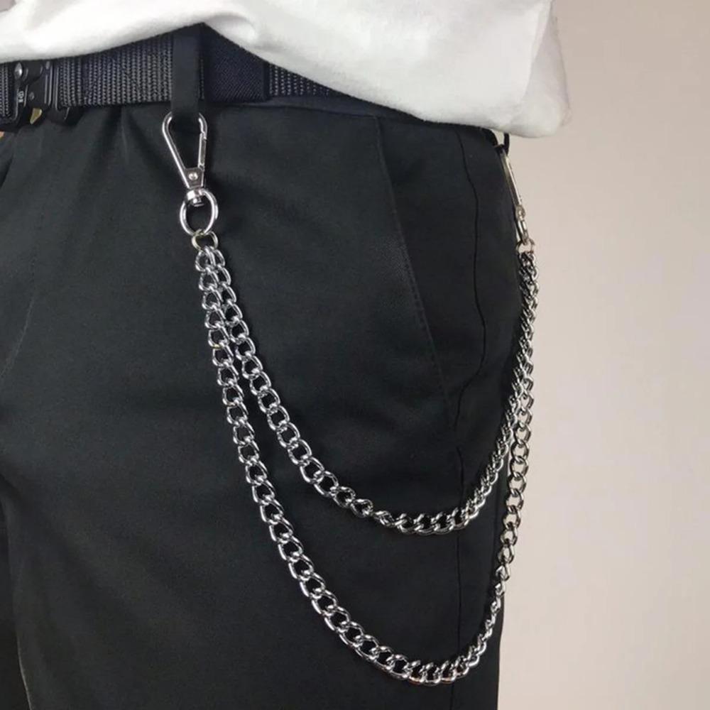 Hip-hop Versatile Pants Chain Punk Jeans Accessories Pendant Style Metal Fashion Waist Chain