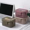Large Capacity Portable Two - Layer Stainless Steel Food Container Bento Box for Kids School Office Lunch Containers