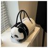 Plush Panda Crossbody Bag Cute Capybara Chain Fashion Handbag Girl Shoulder Doll Bag Plush Toy Bag Birthday Gift