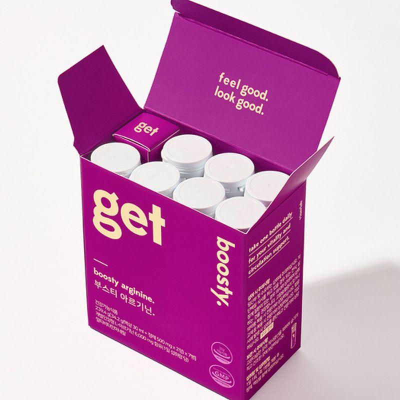 Boosti Arginine 7 bottles (1 week supply) Shine Muscat flavor