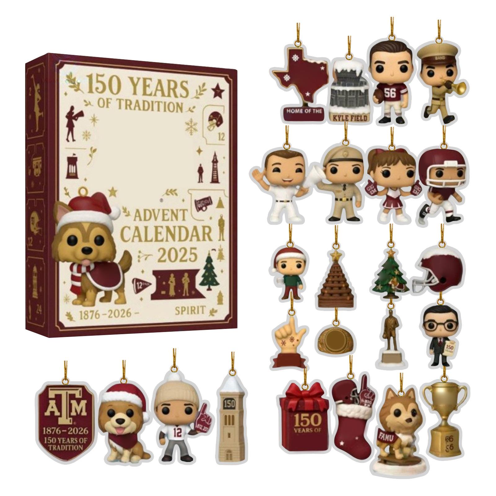 

2D, 24PC Draw Fun Christmas Children s Gift, Countdown Calendar One Size